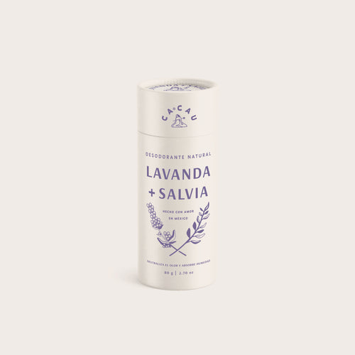 Desodorante Lavanda + Salvia 40g (Edición de viaje)